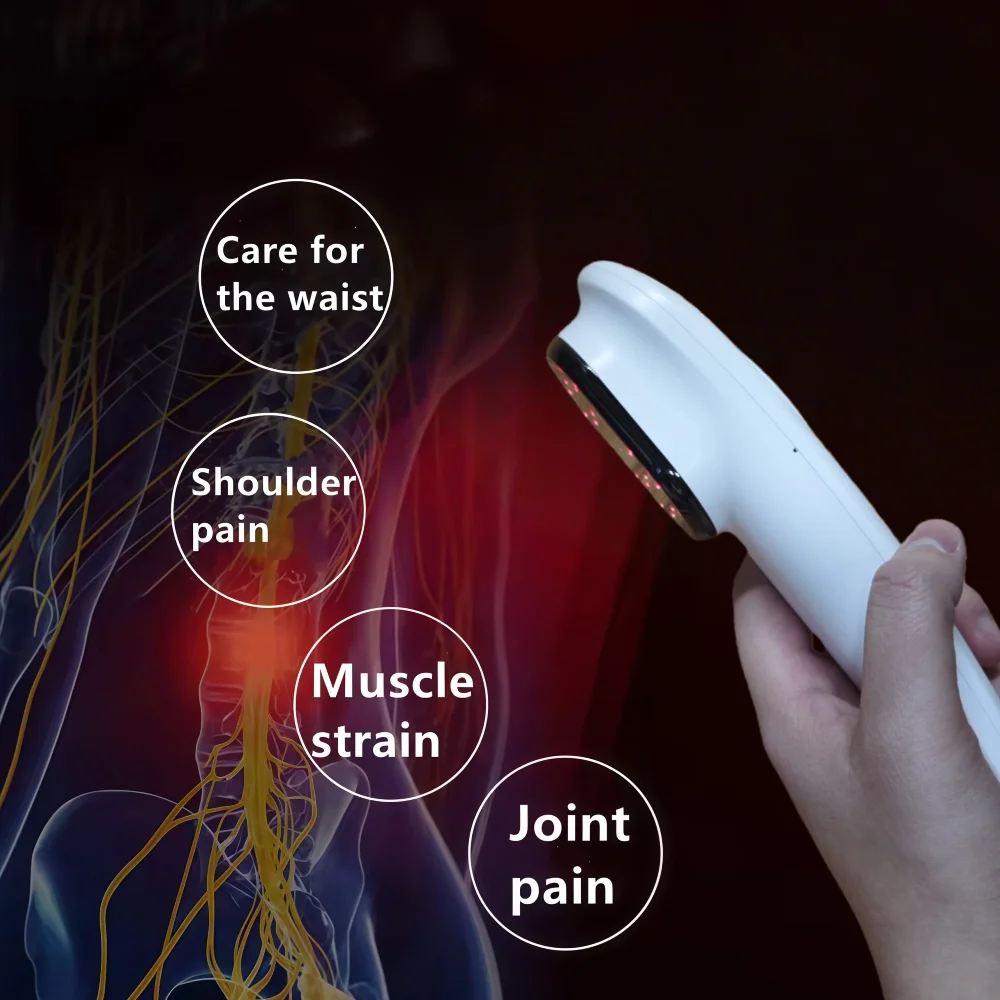 

LLLT Cold Laser Therapy Device 650nm 808nm for Arthritis Muscle Pain Relief Red Light Equipment