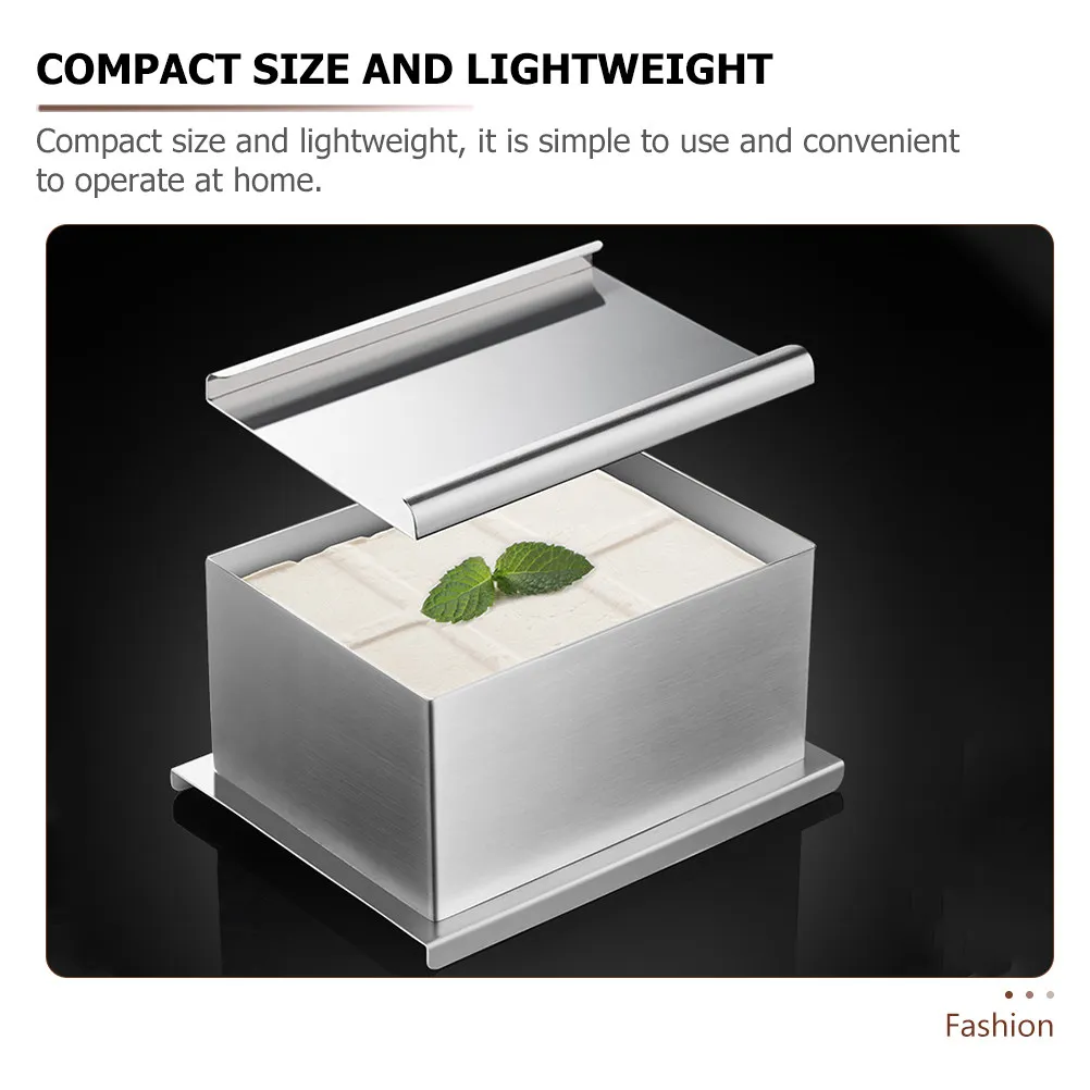 Stainless Steel Tofu Mold Sturdy Tofu Press Mold Convenient DIY Household Cooking Tool Kitchen Tool Bean Curd Making