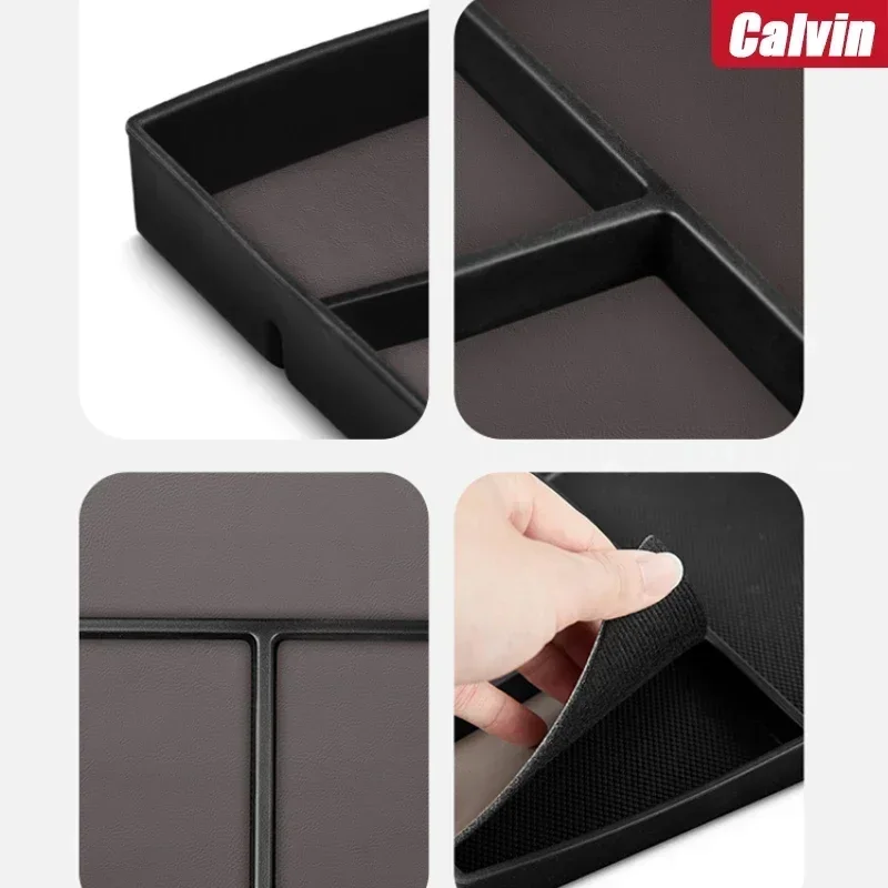 For BYD SONG PRO DMI 2020-2024 Car Central Control Lower Armrest Box Storage Box Partition Layer Storage Car Interior Supplies