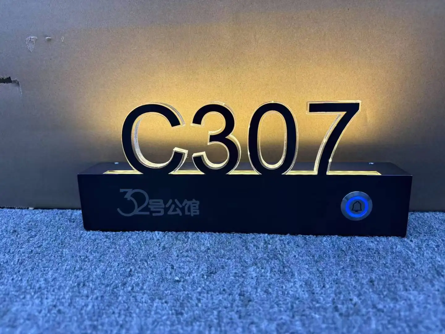 

OEM Modern Office Apartment Door Room Number Sign Stainless Steel Hotel Plates Eco-Friendly Water Resistant Replaceable Shops