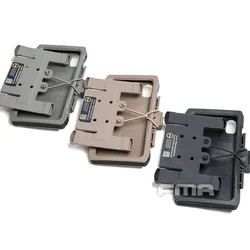 FMA Molle Mobile Pouch for IPHONE XS Max Outdoor Tactical Hunting Vest Style Mobile Phone Case Phone Protective shell
