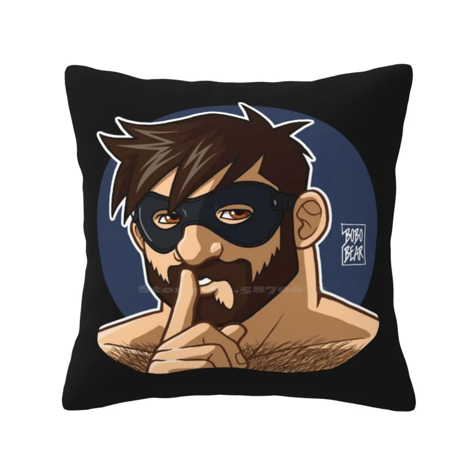 Adam Likes To Be Naughty Pillowslip Pillowcase Bobobear Bobonisi Gay Bear Gay Art Gaypride Tom Of Finland Gay Comics Lgbt Bear