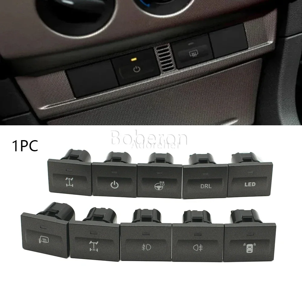 Luz LED para coche BSM, lámpara antiniebla, Sensor de Radar de potencia, interruptor de volante de calor, luz de botón para Ford Focus 2 mk2 2009 - 2011, 1 ud.