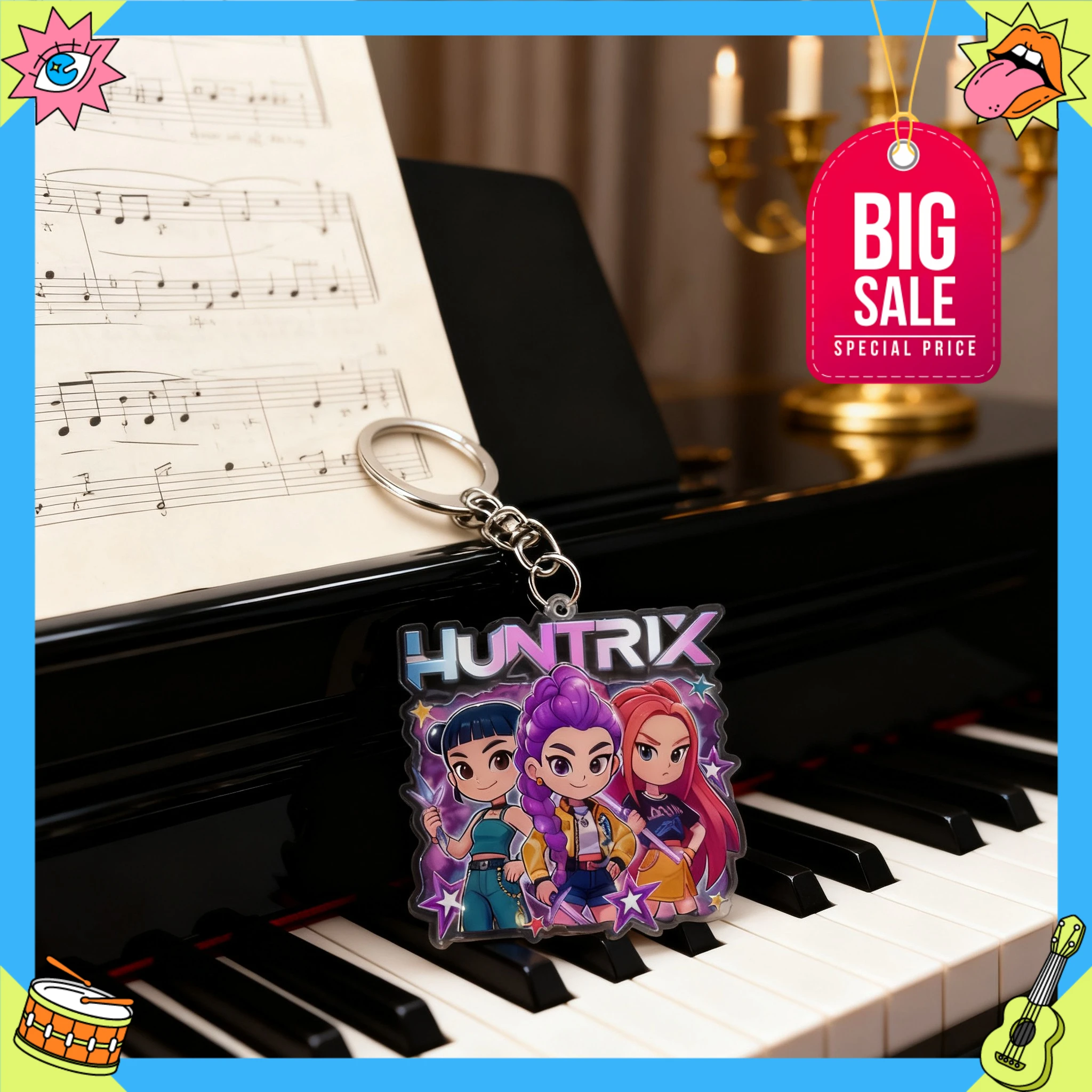 

Брелки с героями мультфильмов для мальчиков и девочек, разноцветные подвески, можно использовать в качестве подарков на день рождения.