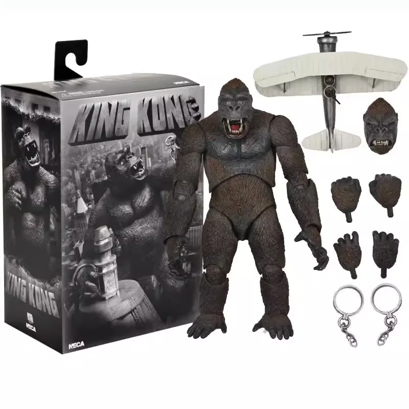 

NECA King Kong Vs. Godzilla Skull Island Airplane PVC Action Figure Kids Gift 23cm