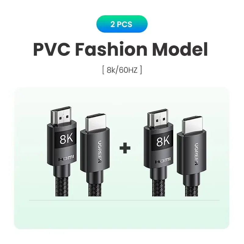 UGREEN HDMI 2.1 Kabel 8K 60Hz 48Gbps Earc Ultra High-Speed HDMI-compatibele kabel voor Xiaomi TV Box Laptop Projector PS4 PS5