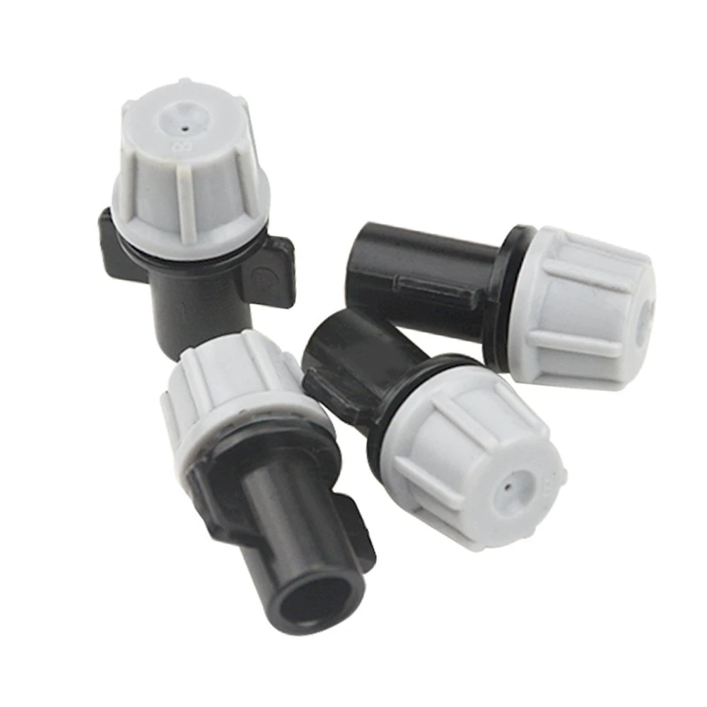 

100Pcs(50 Pairs)Garden Irrigation Kit Adjustable Atomization Dripper & 1X 30M Meter 1/4 Inch Blank Distribution Pipe