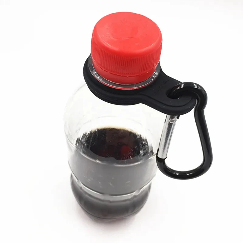 4-24Pcs Water Bottle Carrier Clip Small Handy Scratch Resistant Hook Buckle For Travel Climbing Exploring Walking Outdoor