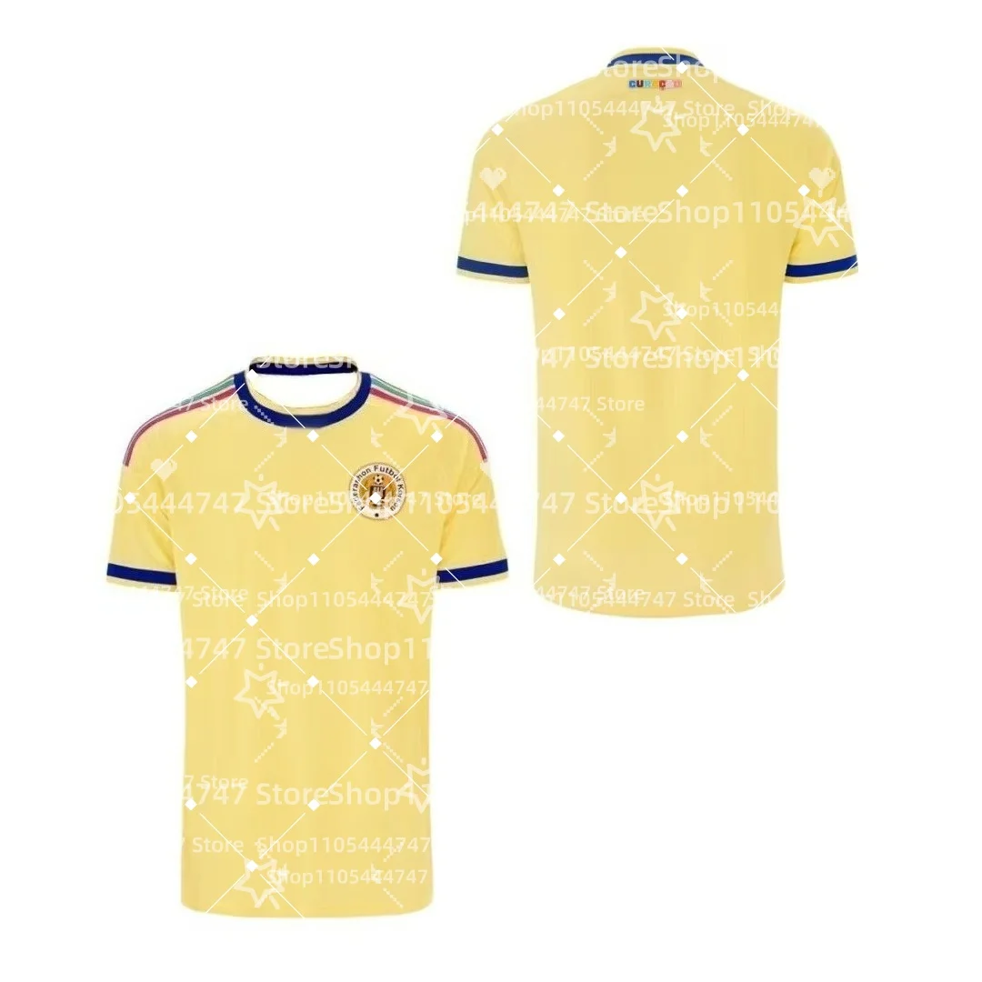 2026 Nieuw zomer Curaçao voetbal-T-shirt, comfortabel en ademend, sneldrogend unisex trainingsshirt