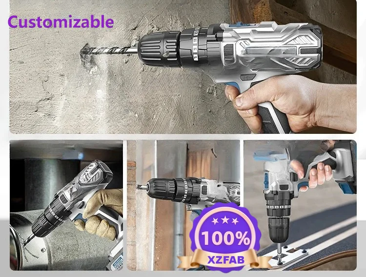 Factory Direct 2026 Hand drill to impact drill household lithium battery hand electric