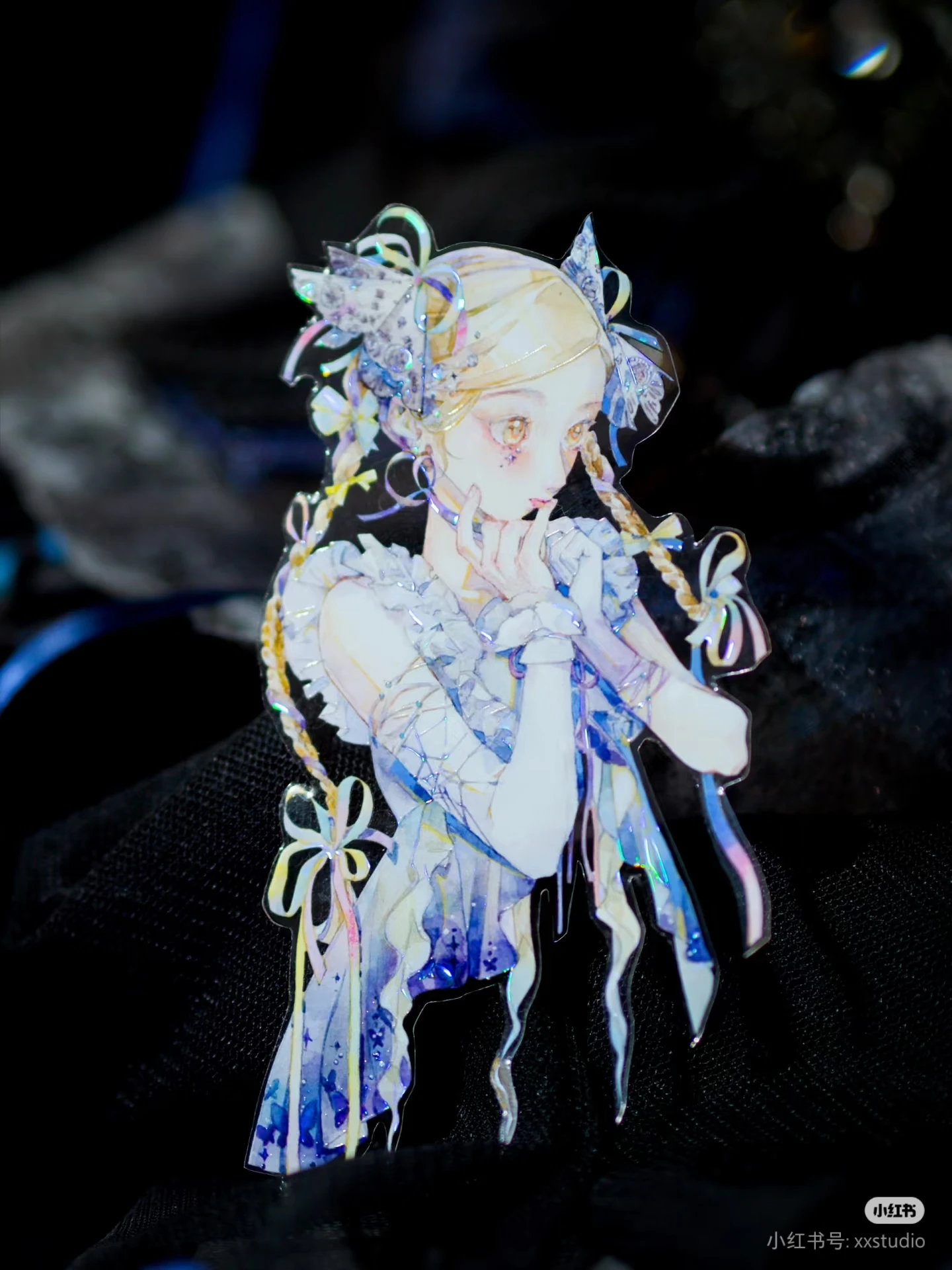 

Flower Girl Kuanghua Shiny PET Tape Washi Maste Card