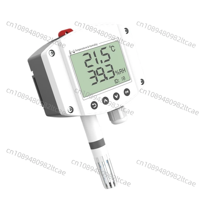 Temperature and Humidity Sensor Transmitter 485 LCD Display Recorder in The Computer Room Industrial Grade Temperature