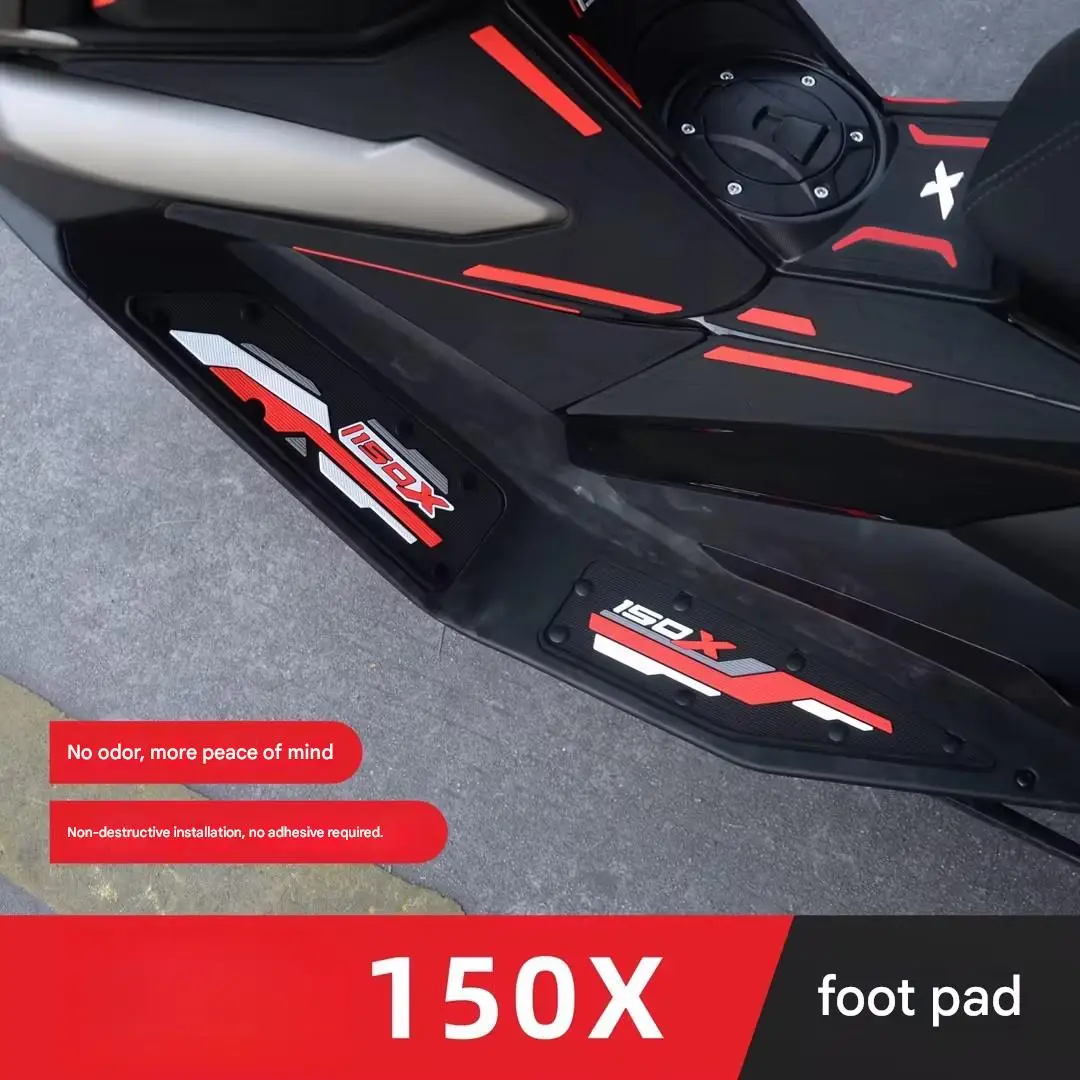 For 2026 ZONTES 150X motorcycle foot pads, rubber anti-slip, non-destructive modification accessories.