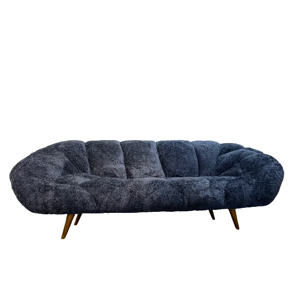 

Nordic Creative Modern Minimalist Sofa Cute Solid Wood Hotel Villa Living Room Plush Multi-person Sofa