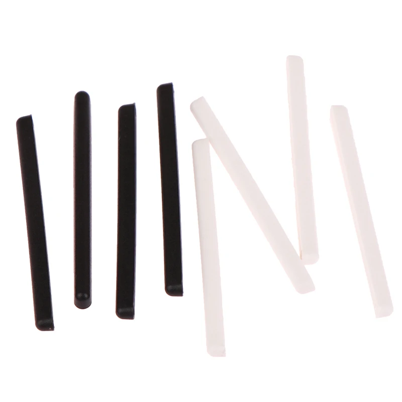 

50 Pcs/set Pet Clipper Blade Parts Replacement Blade Guides White Black Pet Clipper Blade Accessories