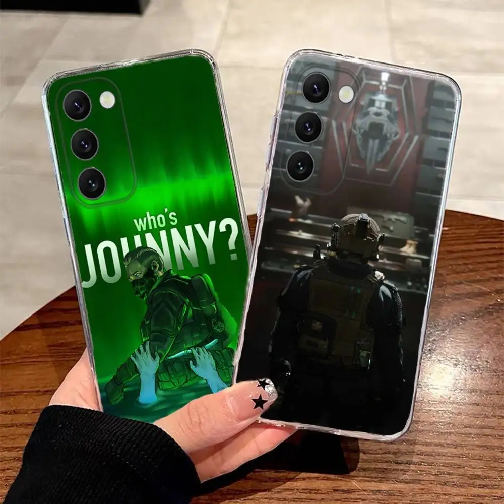 

Call of Game D-DutyS Phone Case For Samsung S30,23,21,22,20 FE lite,S10,9,PIus Note20ultra Soft Transparent