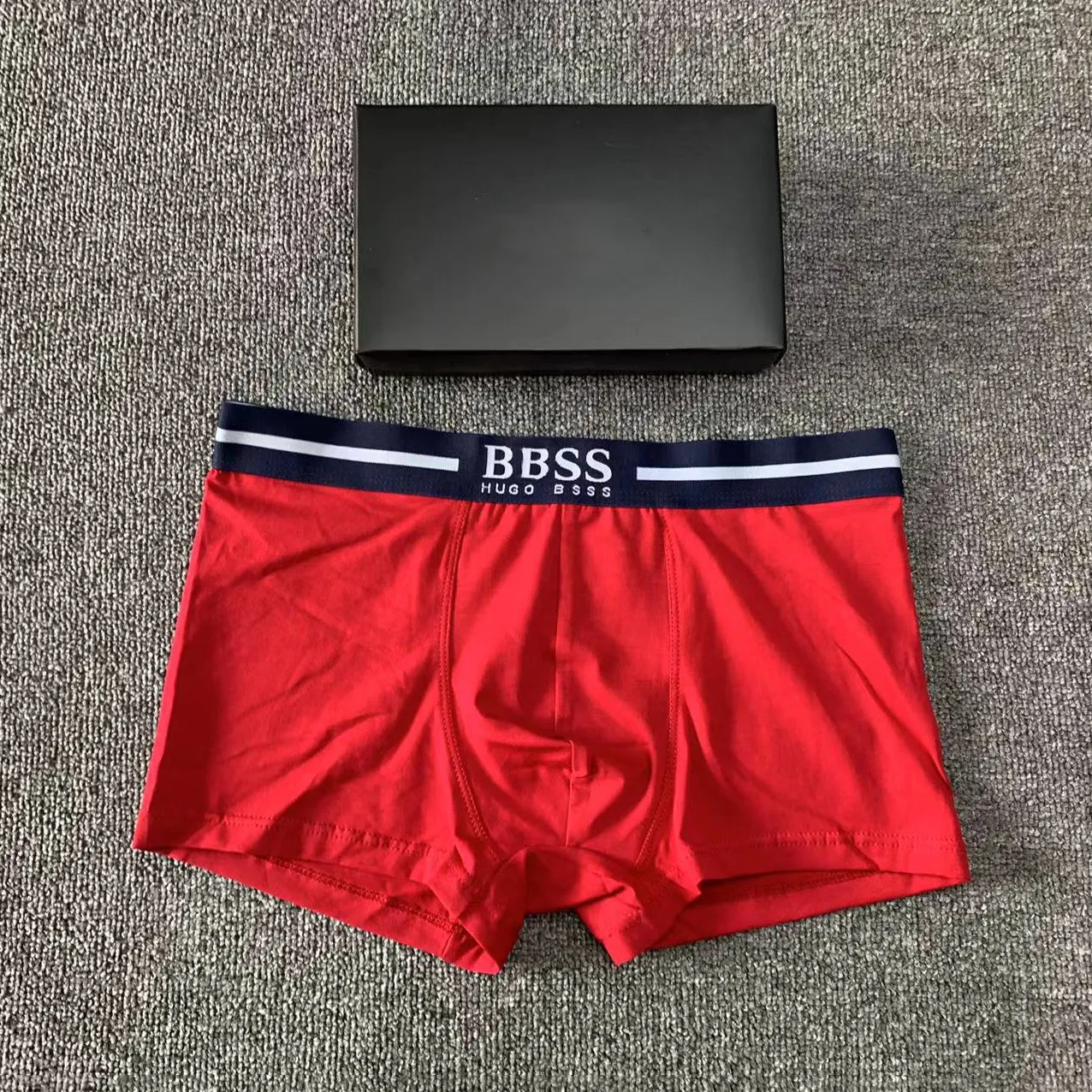 1 Home MEN\'S Hipster Four Corner Briefs Breathable Cotton Cash Models Flat Corner Shorts Male