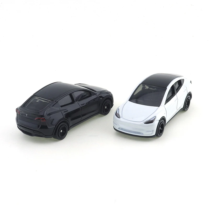 Takara Tomy Tomica No.28 Tesla modèle de moteur de voiture en métal moulé sous pression Pop Miniature chaude enfants jouets recueillir des ornements