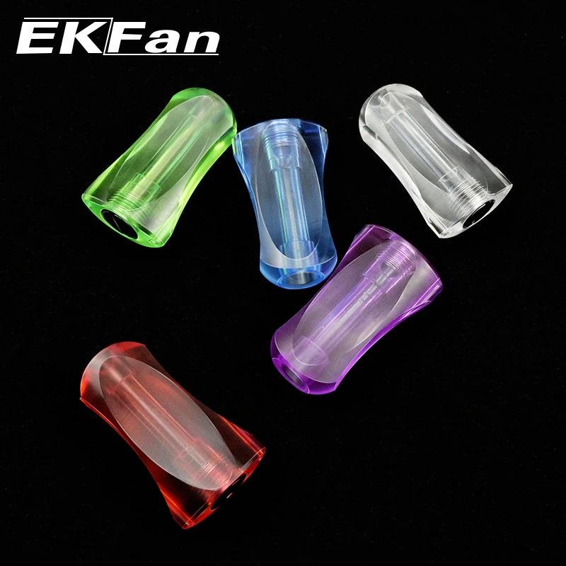 EKFan 1 Stück Ultraleichter MINI Angelrollenknopf aus Acryl für A/S/D mit 7*4*2,5mm Lager, DIY-Teile für Spinn- und Baitcasting-Angelrollen – Detail 8