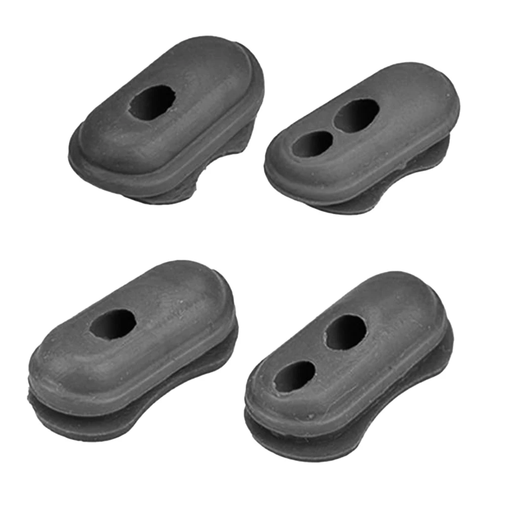 4pcs Rubber Line Sleeve Charge Port Cover Silicone Plug For/Pro Dust Plugs Cable Plugs Electric Scooter Accessories