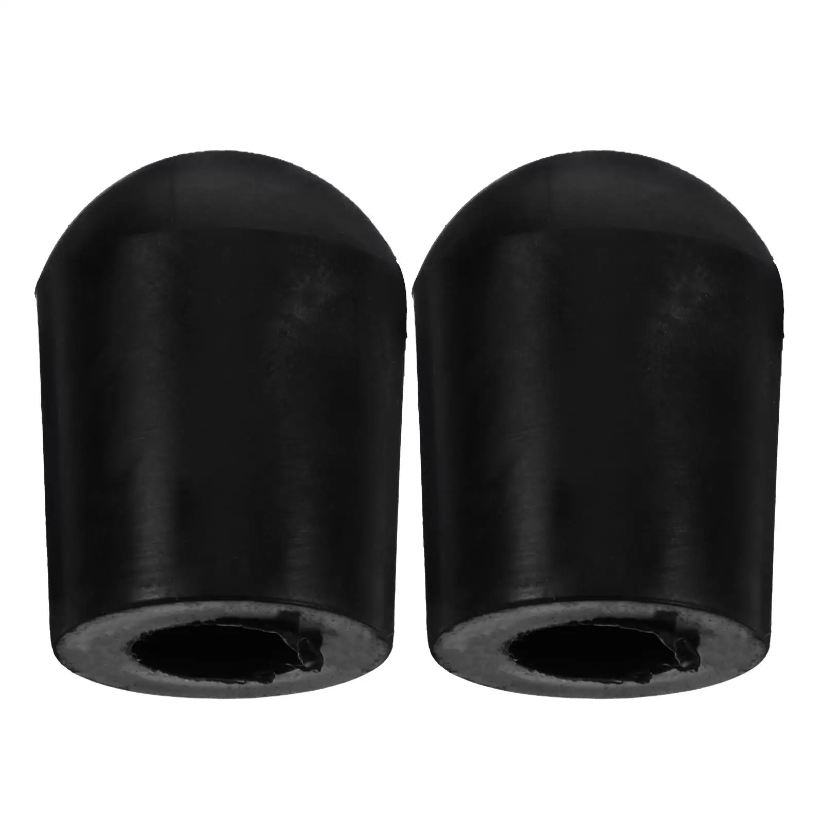 

2Pcs DoubleBass Endpin Stopper Rubber BlackTips AntiSlip Stabilizer Cello Accessories SoundDampening Protector