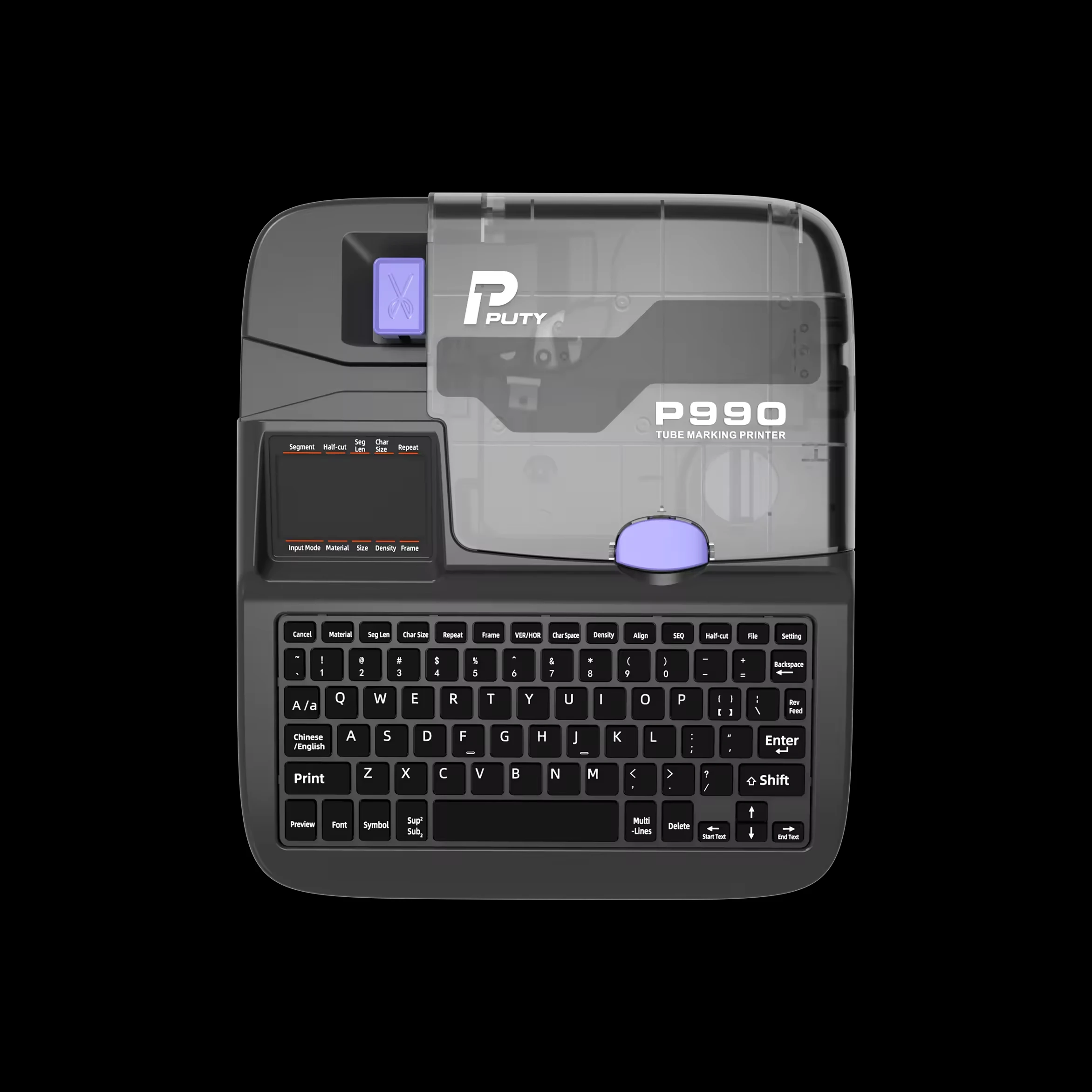 P990 Cable Label Printer, Thermal Heat Shrink Tube & Cable Tag Printer for Wire Marking, Barcode Labels and Identification Print
