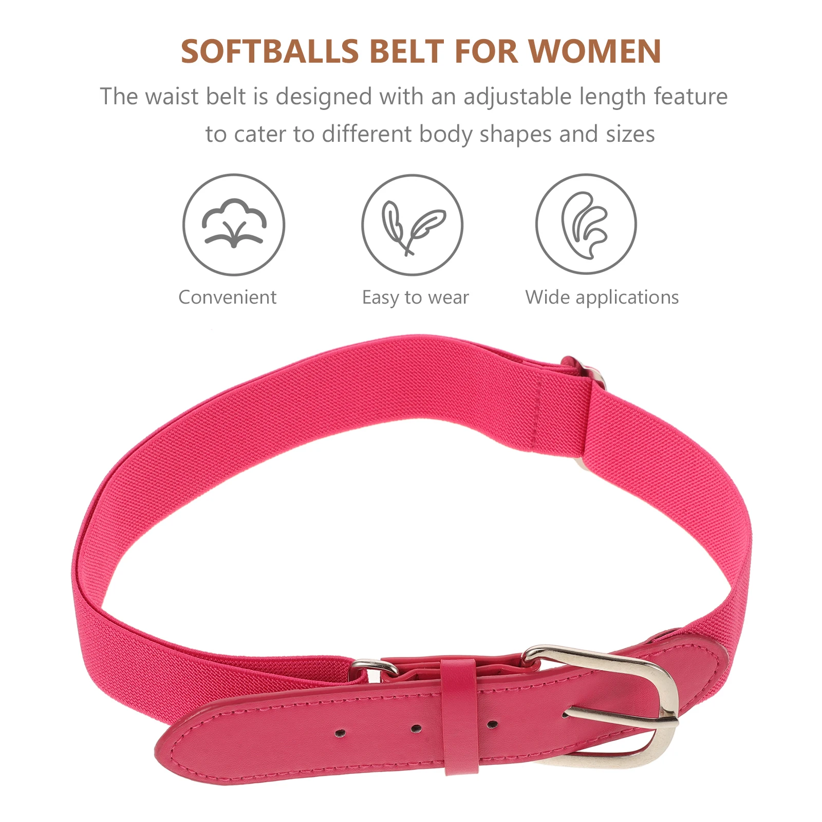 الكرة اللينة الوردي مرونة الخصر للشباب قابل للتعديل بو الرياضة حزام البيسبول الصغير حزام واقية