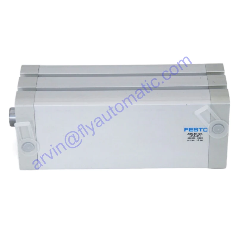 

Festo Pneumatic Components ADN-50-120-I-P-A-S11 536309 Aluminium Low Profile Cylinder