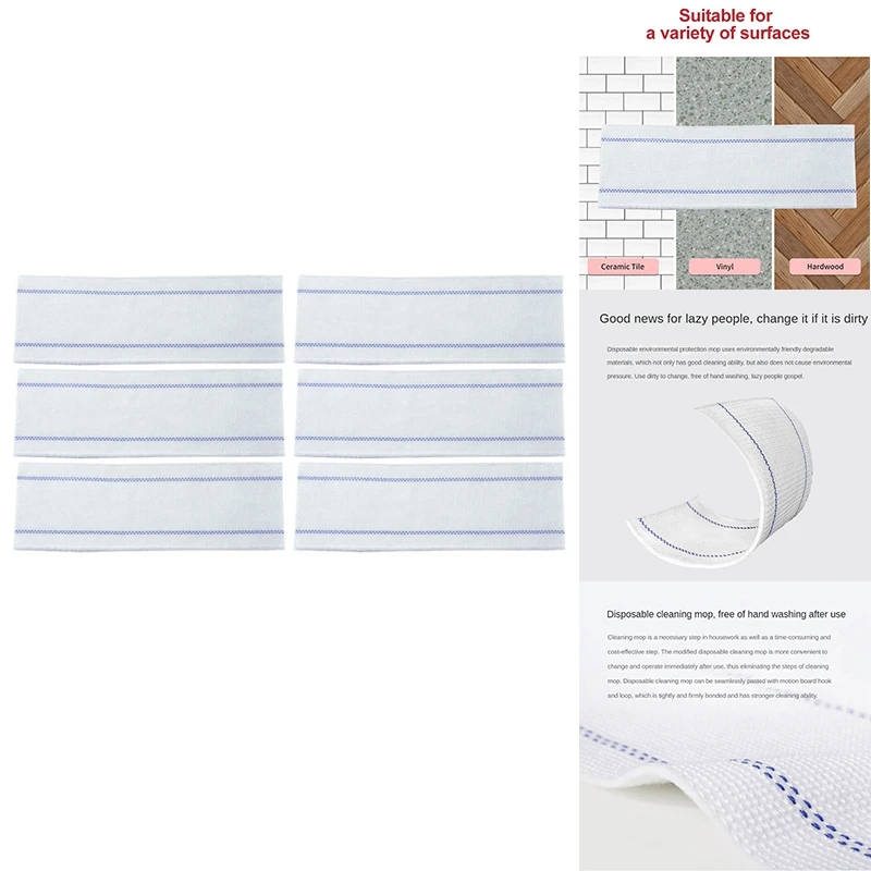 ผ้าเช็ดทำความสะอาดแบบใช้แล้วทิ้งสำหรับหุ่นยนต์ดูดฝุ่นไร้สายแบบมือถือใน D260 Xiaomi Mijia Mi swdk