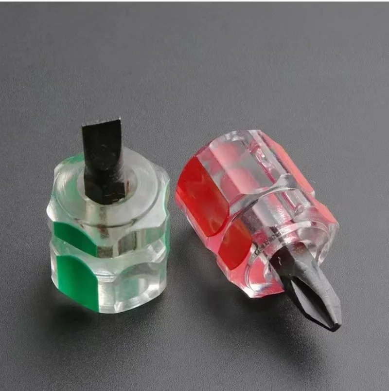 Mini Split Fender Repair Tool Kit, Short Slotted Phillips Screwdrivers Set for Tight Space DIY Fixing