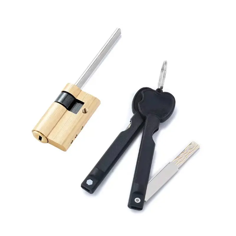 Imagem -01 - Latão Lock Cylinder For Automatic Smart Door Lock com Cauda C-class Core Anti-roubo Porta de Emergência Fingerprint Lock Core latao lock cylinder for automatic smart door lock com cauda c class core anti roubo porta de emergencia fingerprint lock core 01