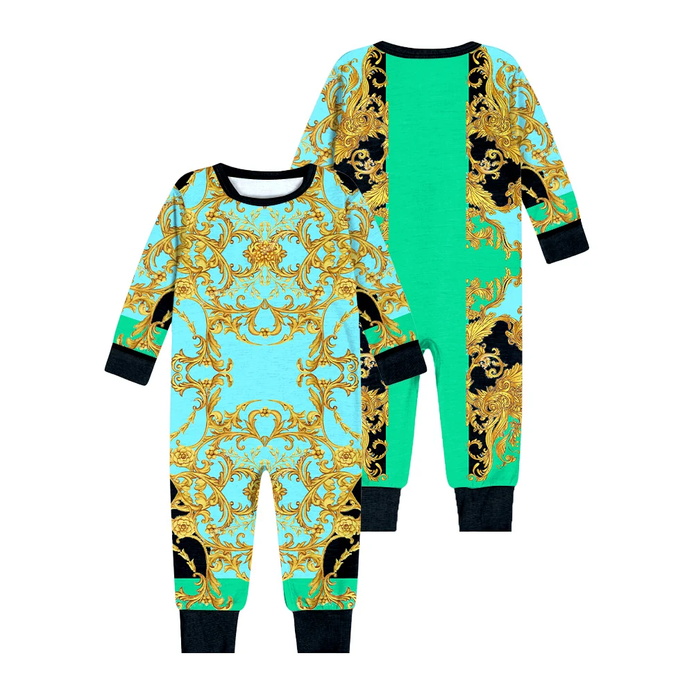 Bodysuit for Newborn Boys 2024 PP Hot Selling Nfant Girl Clothes New 3D Printed for Children's Autumn Jumpsuit Winter Overalls