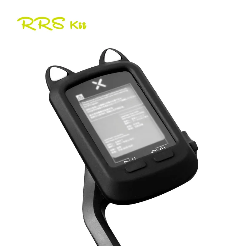 RRSKIT For XOSS G/G+ Bicycle Computer Silicone Protective Cover Bike GPS Anti-crash Waterproof Bicycle Computer Protective Case