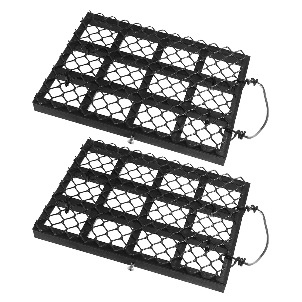 

2Pcs Fern Mounting Board Black 22x16cm Wall Hanging Planter Vertical Plant Display Orchid Mount Holder Air Succulents