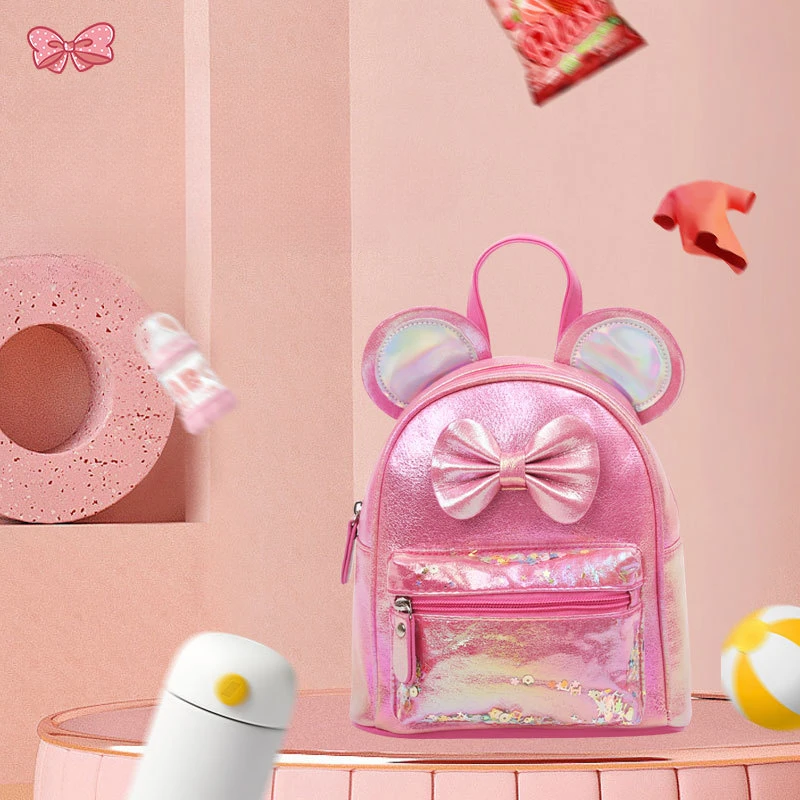 Sequin Kids Backpack Cartoon Bow Princess Backpack for Girl Fashion Cute Backpack Toddler Backpacks School Bags Mochila Рюкзак