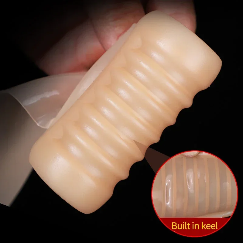 تأخير القذف القضيب تمديد كم السائل سيليكون الواقي الذكري قابلة لإعادة الاستخدام الكبار الجنس لعب للرجال ديك موسع توسيع #2