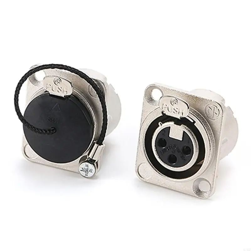 

High Impact Resistant ABSNEUTRIK XLR Plugs Protections Cover For Outdoor Performances And Recording Studios K1KF