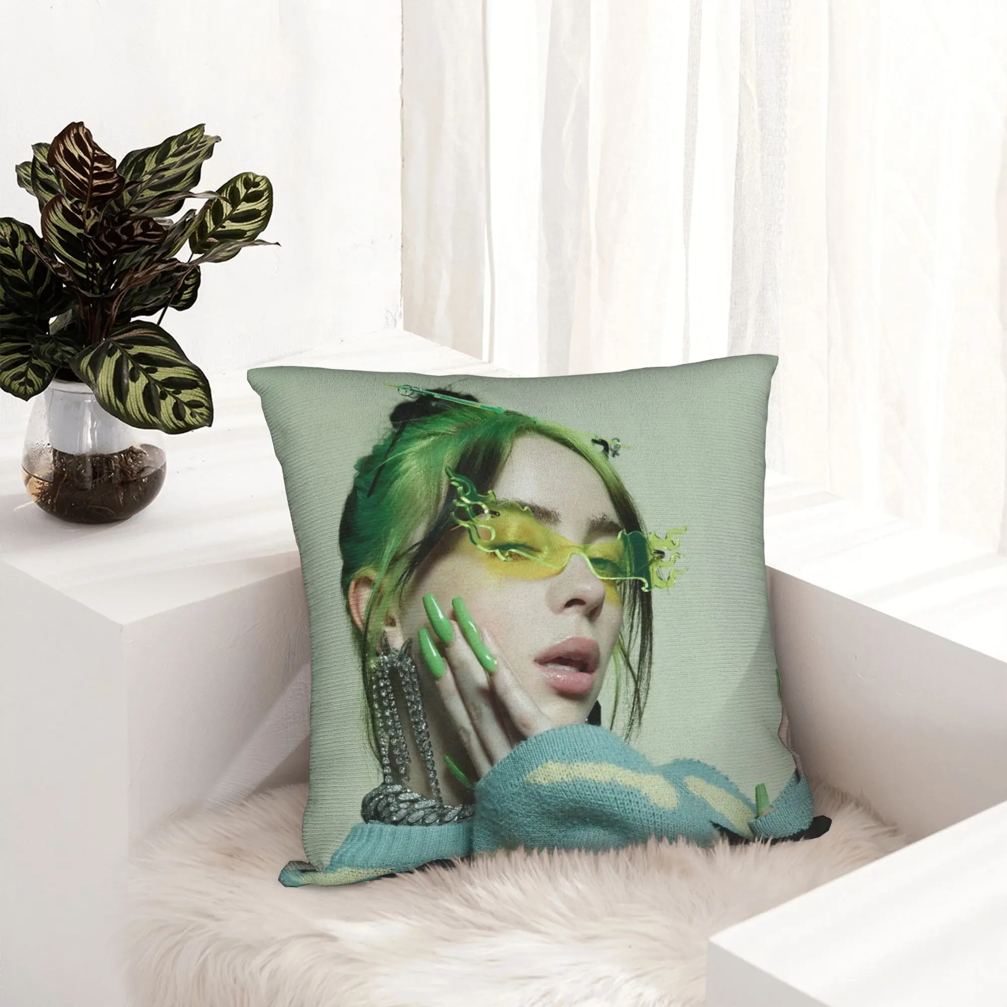 Billies Hit Me Hard And Soft Pillowcase Soft Polyester Cushion Cover Decoration  Pillow Case Cover Car Drop Shipping 45X45cm