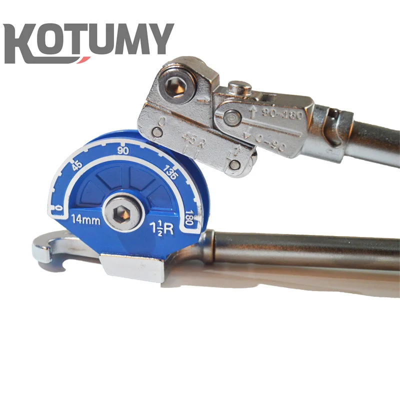 8-22mm Manual Stainless Steel Pipe Bender Multifunction Copper Tube Bending Machine Lever Type Heavy Duty Tubing Bending Tools