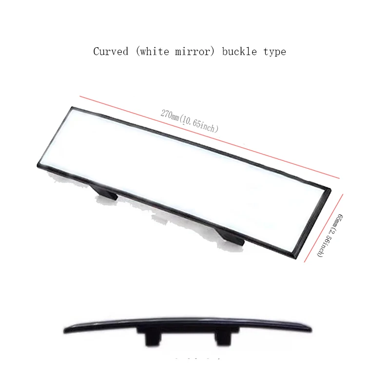 Universal Anti-Glare Wide Angle Convex Rearview Mirror Car Interior Rear View Baby Child Seat Safety Monitor Blue Sun Visor Gogg
