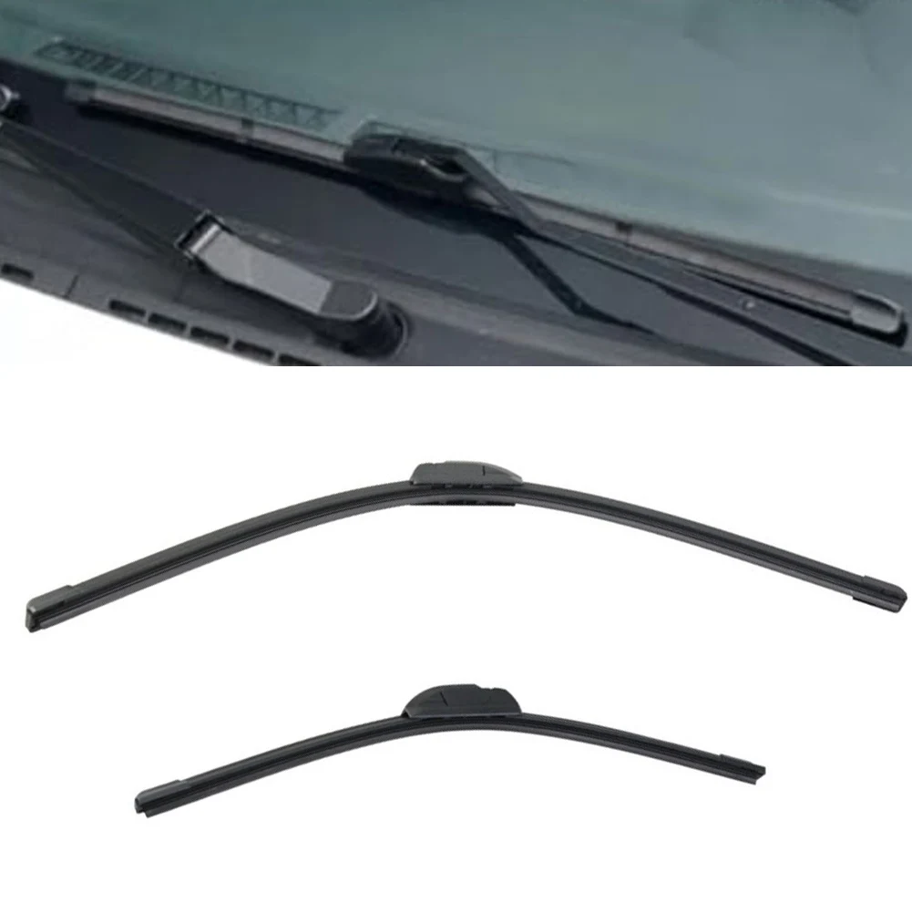 2 قطعة الجبهة ممسحة زجاج أمامي شفرة مجموعة لسكودا ل فابيا 6Y 1999-2007 الجبهة ممسحة زجاج أمامي شفرة الجمعية الملحقات البلاستيكية #2