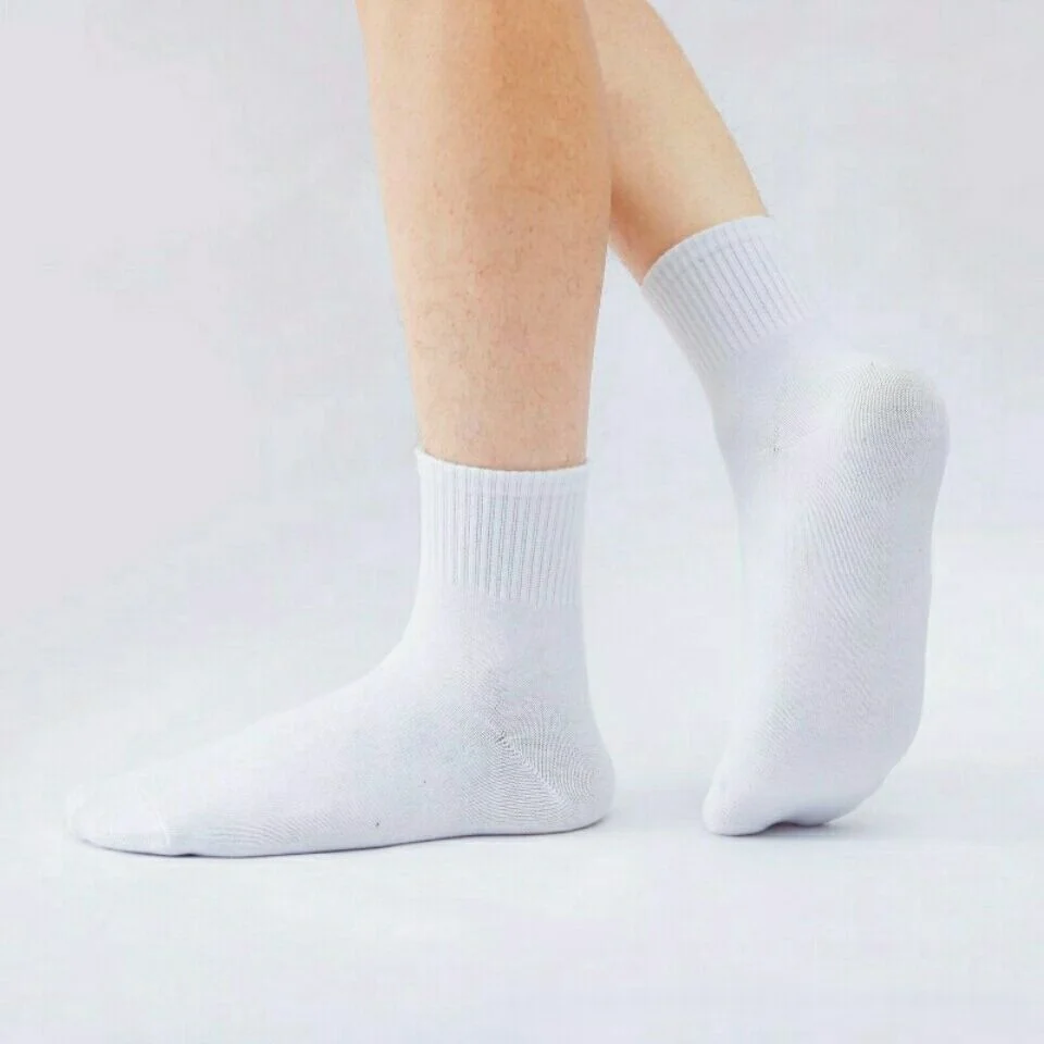 Men Women Short Ankle Sock Spring Summer Casual Soft Breathable Sports Socks High Quality Cotton Anti-Bacterial Boat Socks Male