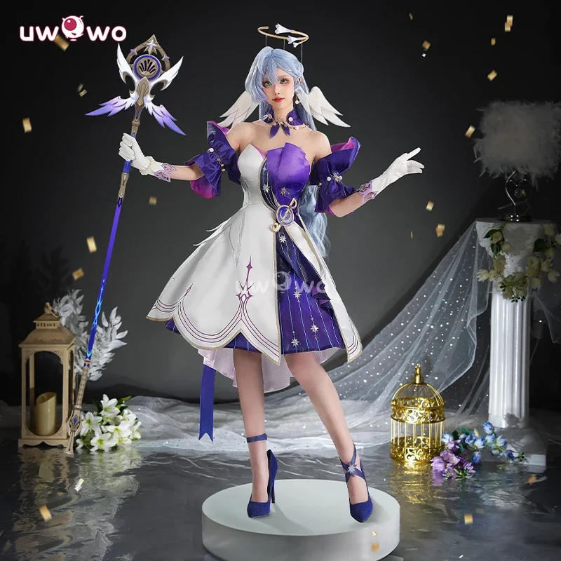 أزياء UWOWO Honkai Star Rail Robin التأثيرية سلسلة Collab: ملابس روبن التأثيرية للهالوين