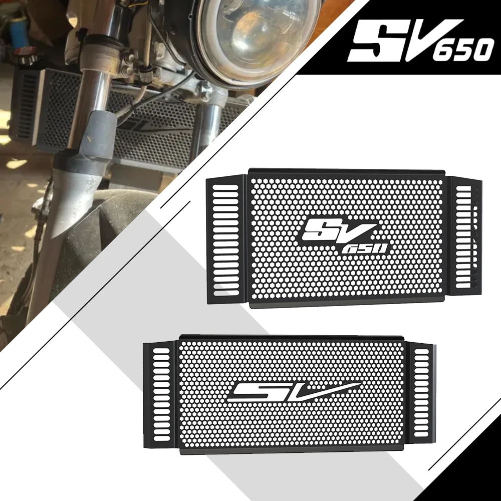 

Motorcycle Radiator Grille Guard Cover For Suzuki SV650N SV650S SV650 S N 1999 2000 2001 2002 2003 2004 2005 2006 2007 2008-2012