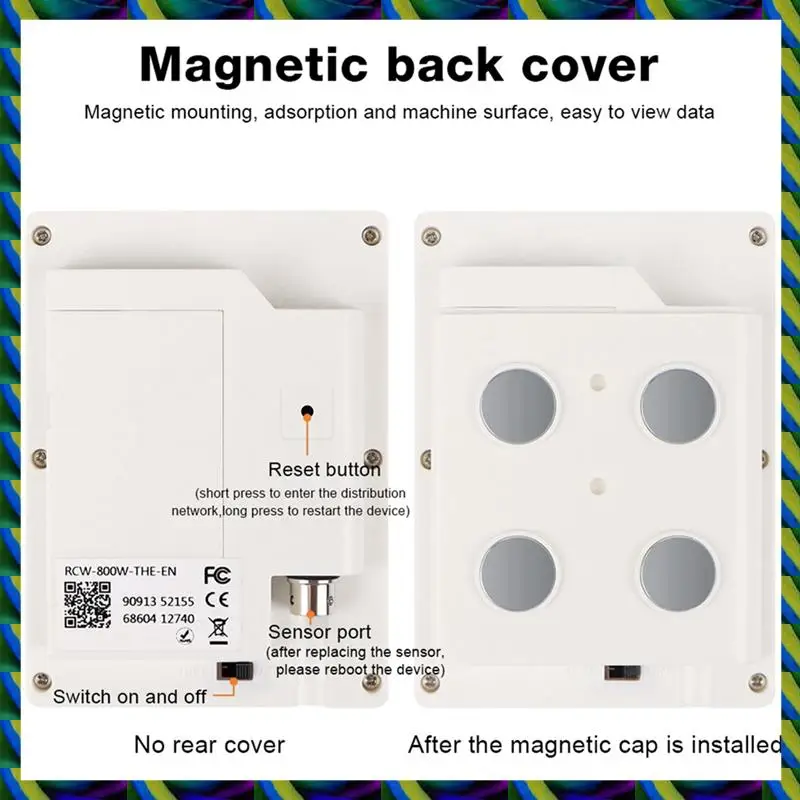 Ежедневный регистратор данных температуры и влажности в реальном времени с внешним зондом, беспроводной мониторинг для управления холодной цепочкой