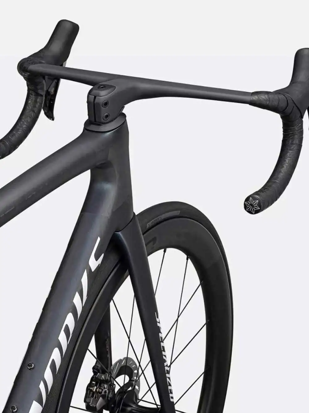ELITA ONE Carbon-Rennradlenker mit interner Kabelführung, 28,6 mm Durchmesser, inklusive Spacer