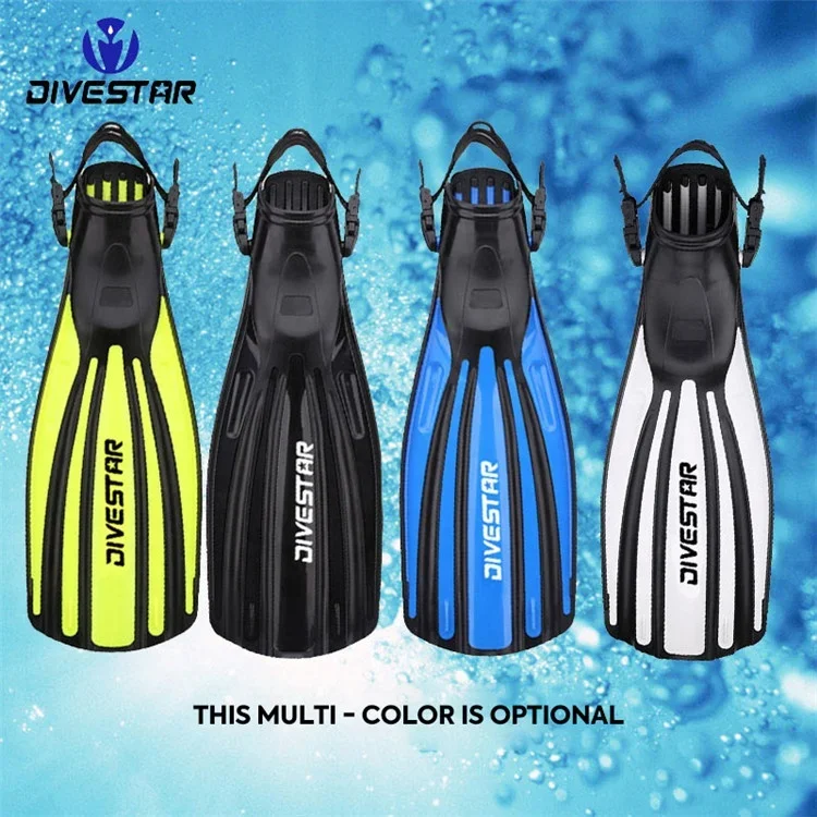 

DIVESTAR New Arrival Scuba swim flippers ,Adjustable Strap Various Color scuba diving Fins