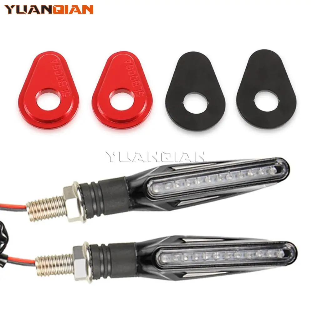 MT-07 MT-09 Motorcycle LED Turn Signal Indicator Adapters Spacers FOR YAMAHA MT 07 09 Tracer 2016 2017 2018 2019 MT07 MT09 2021