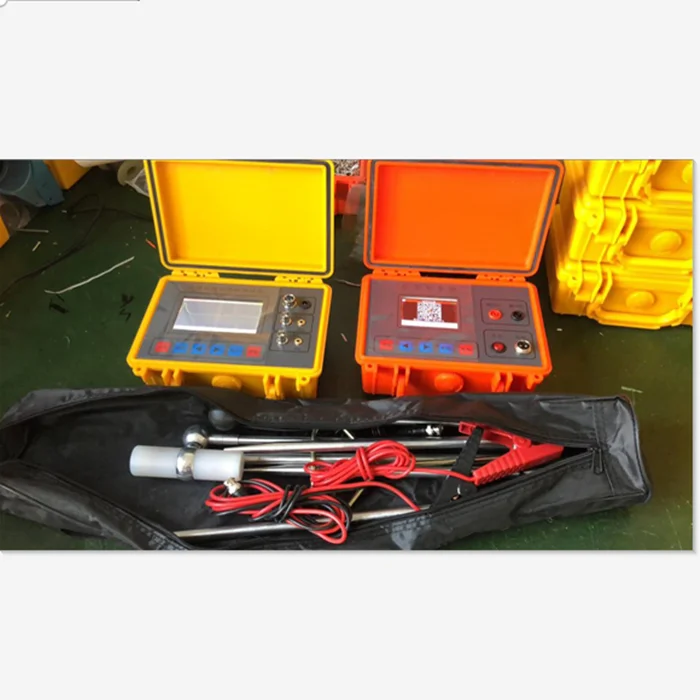 Power cable fault tester, cable length, broken wire, short circuit, leakage detection, buried wire path positioning detection