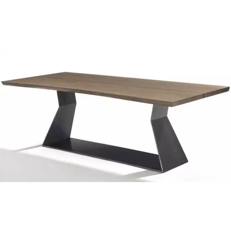 Italian Design Dining Table Brown Decorations Lounges Modern Dining Table Restaurant Wood Nordic Tavolino Da Salotto Furniture